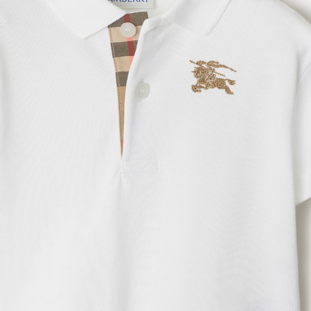 Burberry Polo En AlgodónPrecio 140 00 € 6-24 Meses