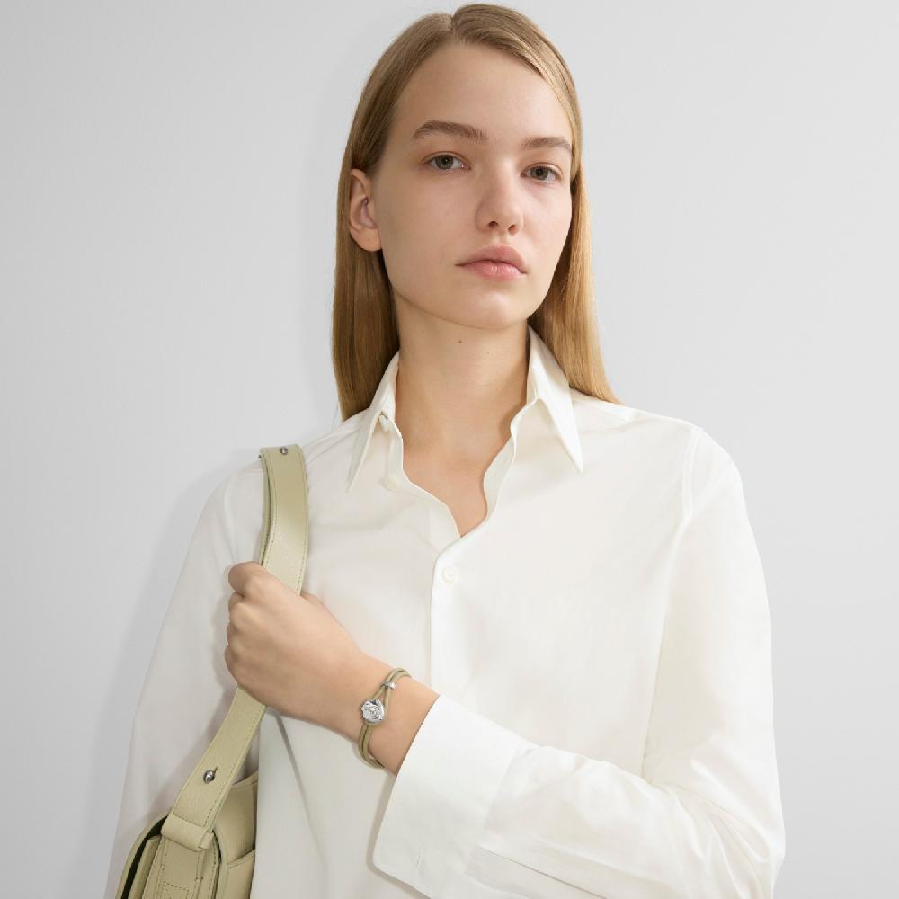 Burberry Pulsera En Piel Con B ShieldPrecio 270 00 € Costume Jewellery