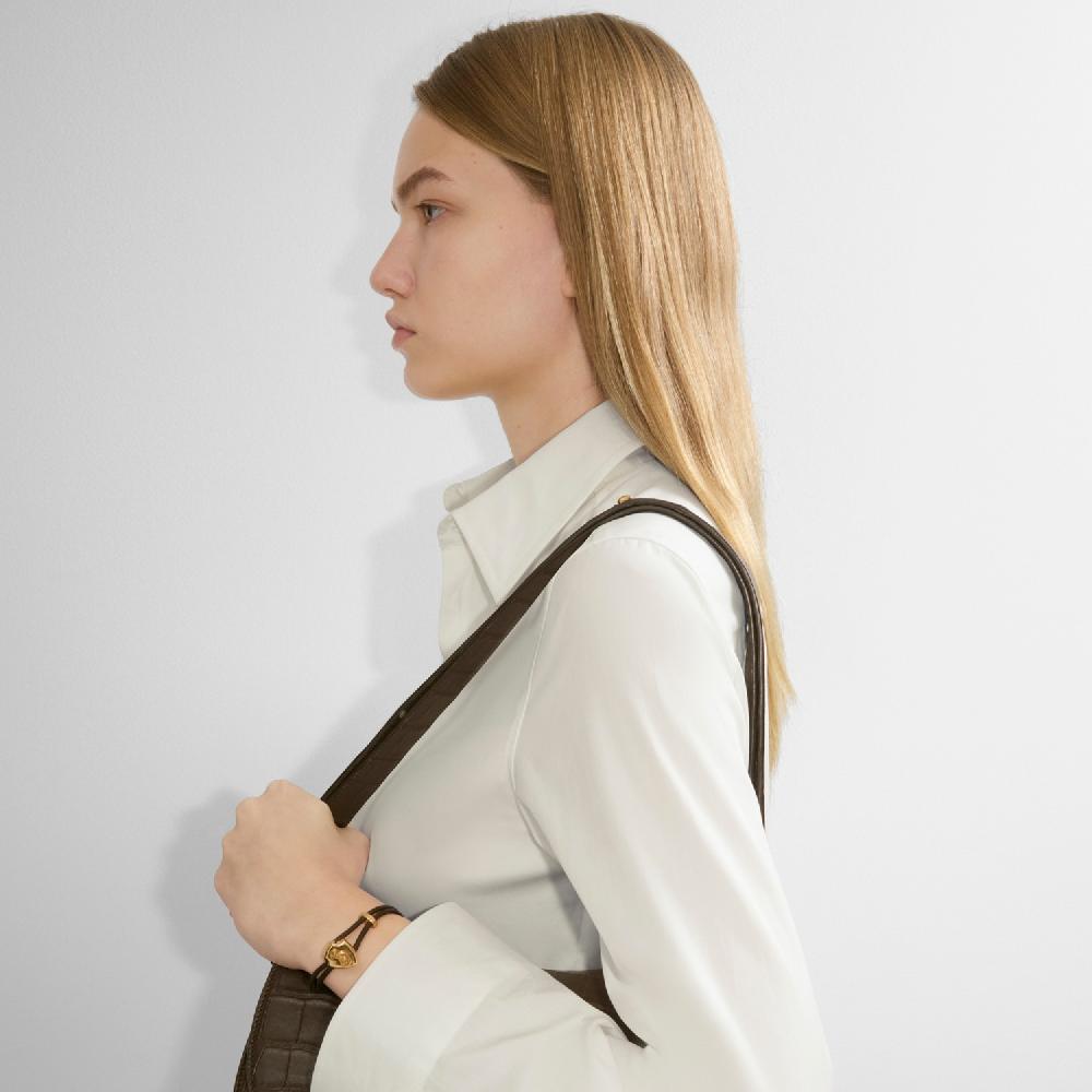 Burberry Pulsera En Piel Con B ShieldPrecio 270 00 € Costume Jewellery