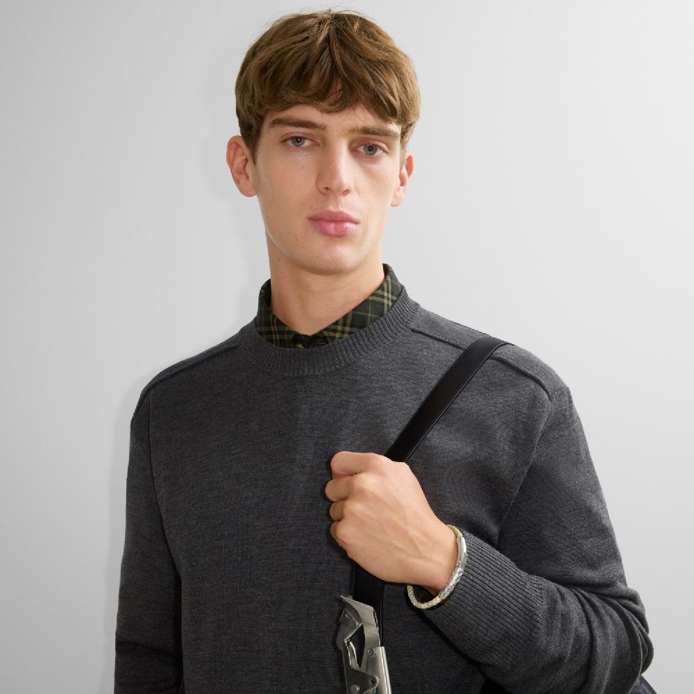 Burberry Pulsera En Piel Con Detalle A CuadrosPrecio 270 00 € Costume Jewellery