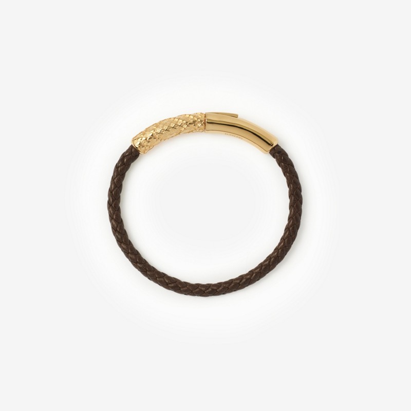 Burberry Pulsera en piel con detalle a cuadrosPrecio 270 00 € Costume Jewellery