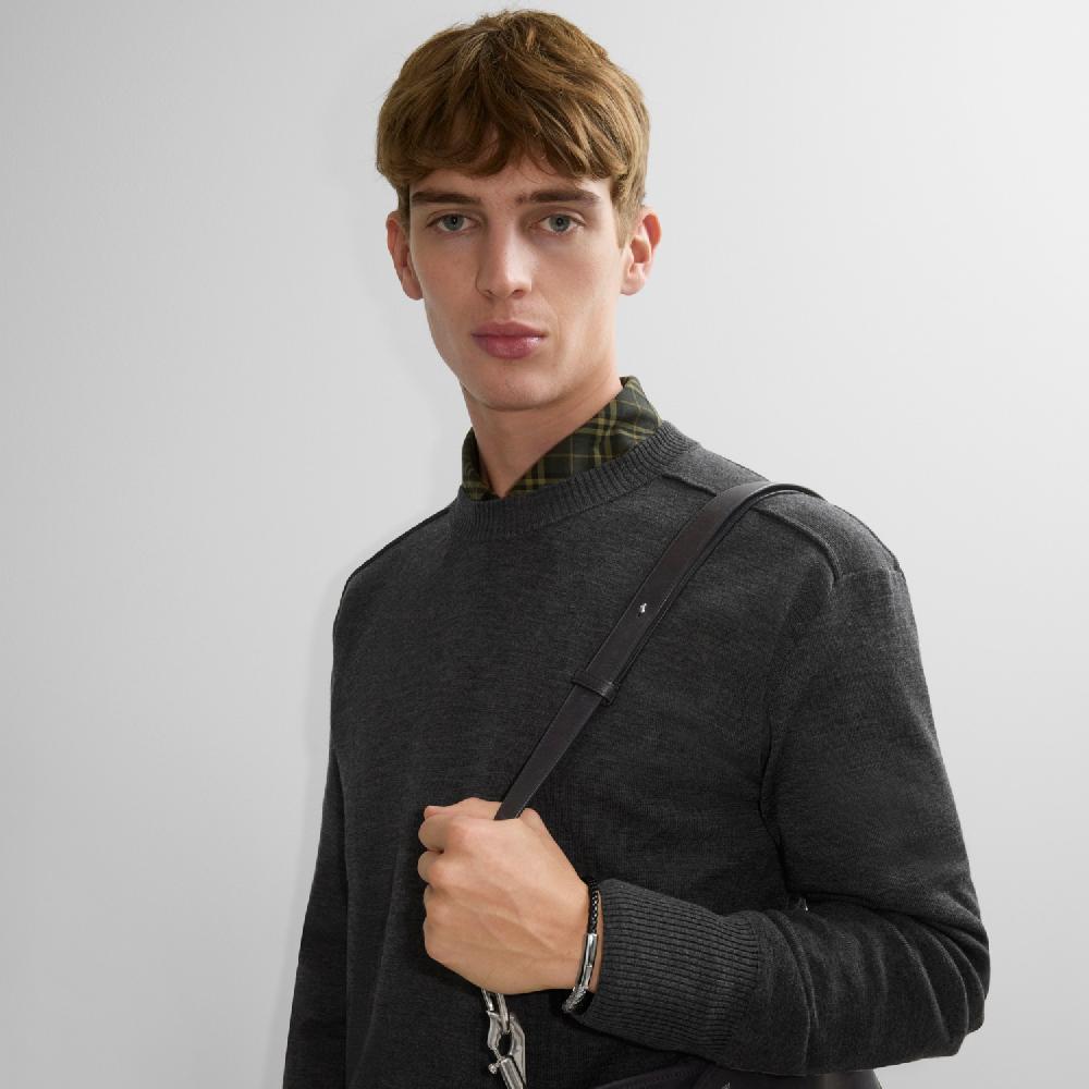 Burberry Pulsera En Piel Con Detalle A CuadrosPrecio 270 00 € Costume Jewellery