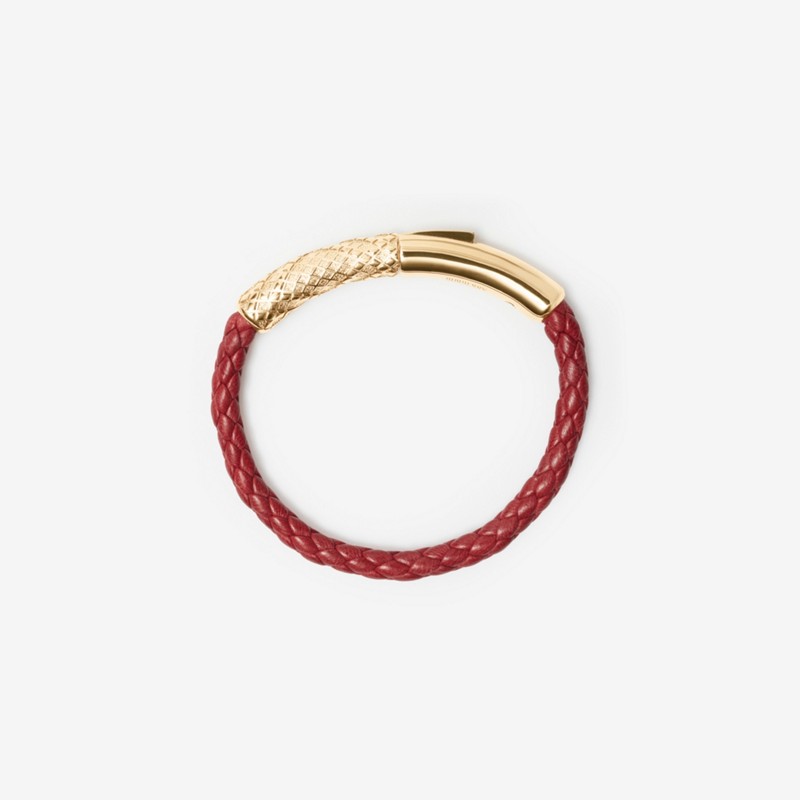 Burberry Pulsera en piel con detalle a cuadrosPrecio 270 00 € Costume Jewellery