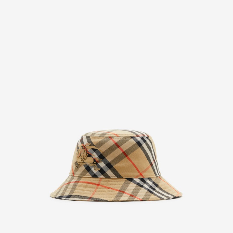 Burberry Sombrero de pesca Check en mezcla de algodón con EKDPrecio 390 00 €