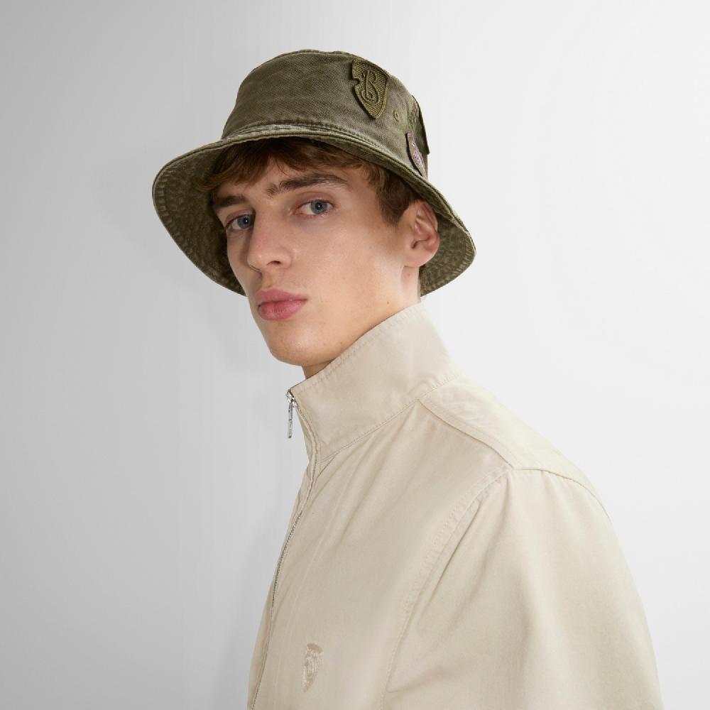 Burberry Sombrero De Pesca En Algodón Con DistintivosPrecio 550 00 €