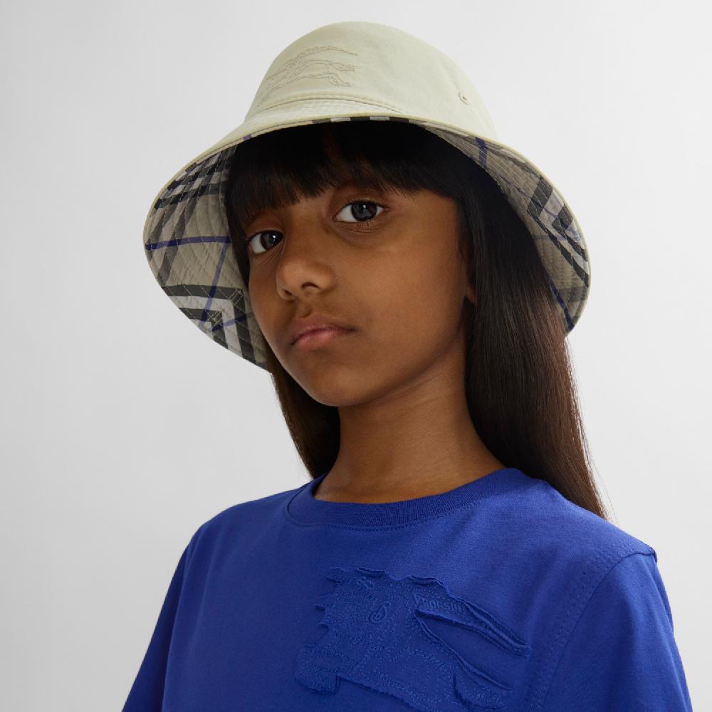 Burberry Sombrero De Pesca Reversible En AlgodónPrecio 240 00 € 4-14 Años