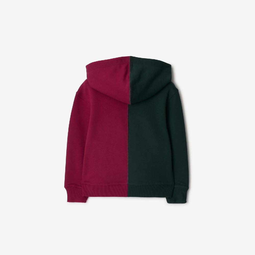 Burberry Sudadera Bicolor En Algodón Con Pato Y CapuchaPrecio 370 00 € 3-14 Años