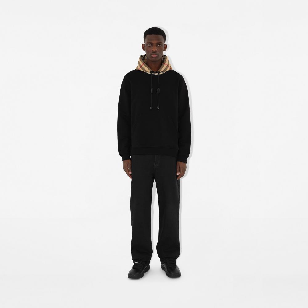 Burberry Sudadera En Algodón Con Capucha CheckPrecio 690 00 €