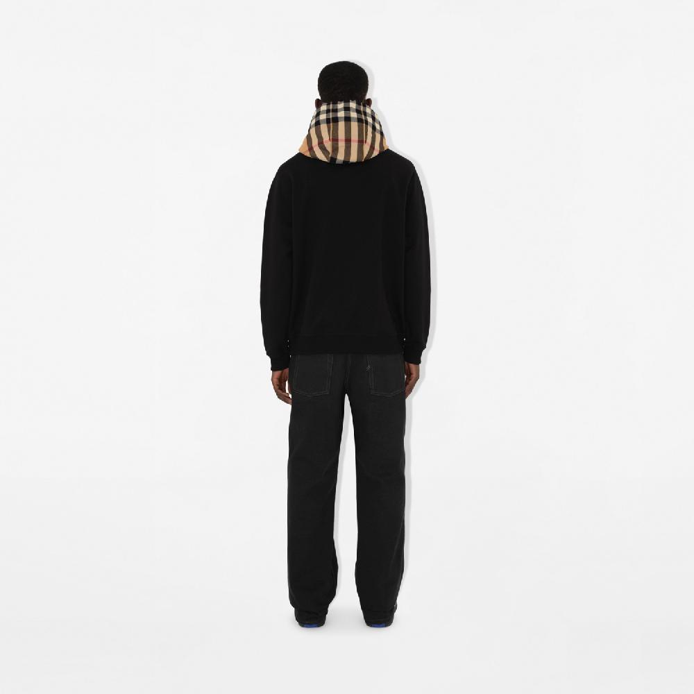 Burberry Sudadera En Algodón Con Capucha CheckPrecio 690 00 €