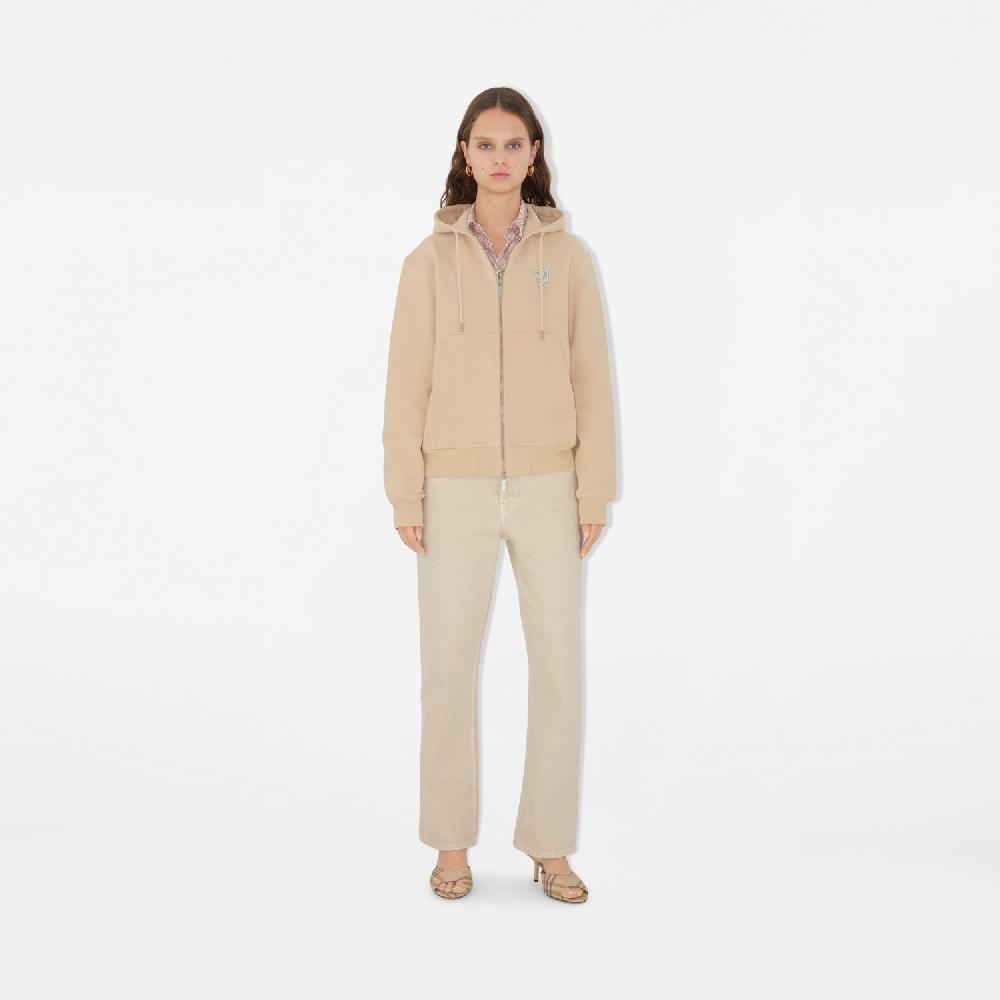 Burberry Sudadera En Algodón Con Capucha Cremallera Y EKDPrecio 790 00 €