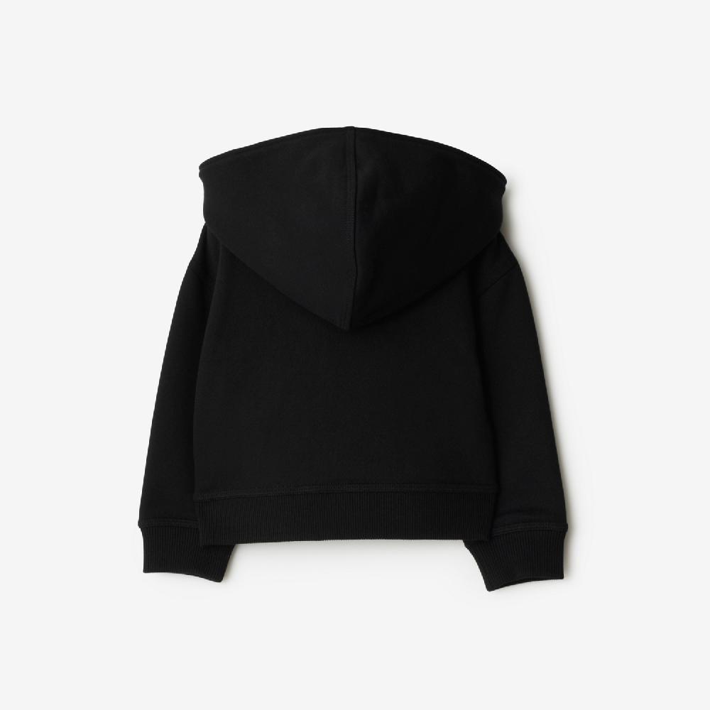 Burberry Sudadera En Algodón Con Capucha Cremallera Y EKDPrecio 240 00 € 6-24 Meses