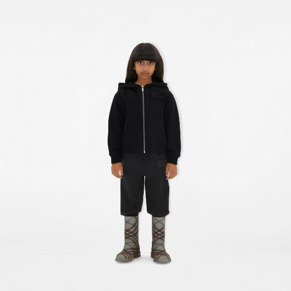 Burberry Sudadera En Algodón Con Capucha Cremallera Y EKDPrecio 290 00 € 3-14 Años