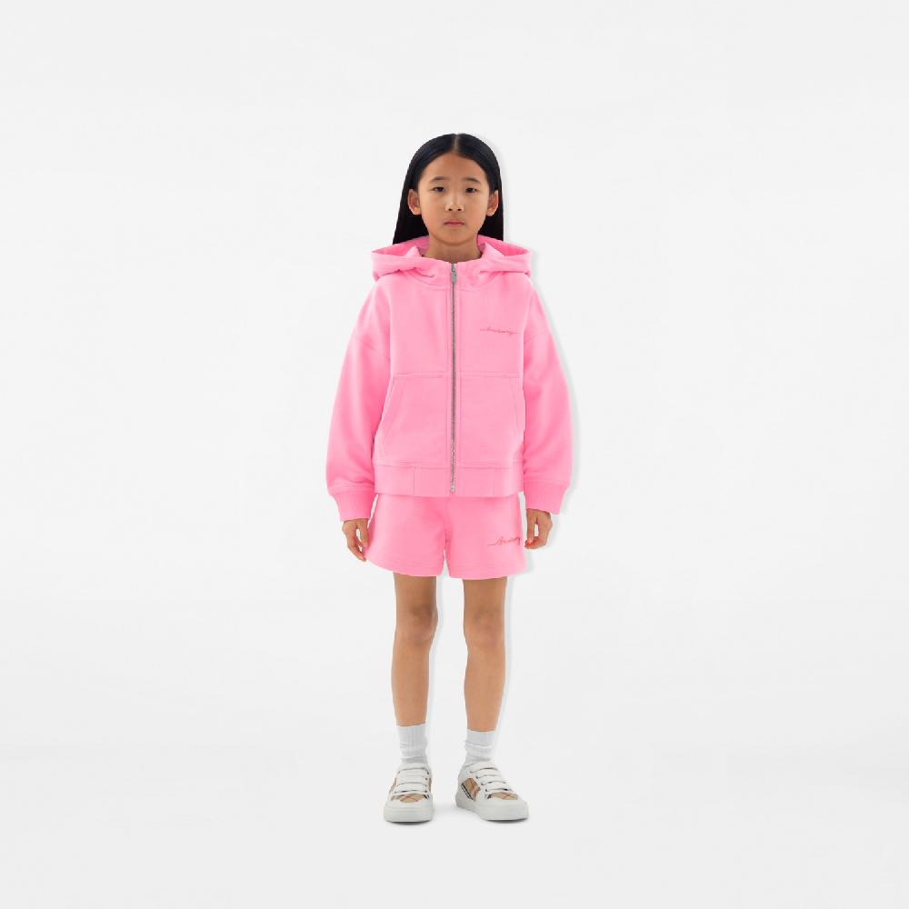 Burberry Sudadera En Algodón Con Capucha Y CremalleraPrecio 350 00 € 3-14 Años