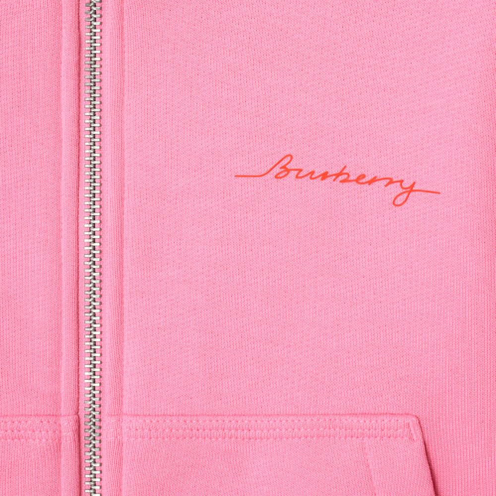 Burberry Sudadera En Algodón Con Capucha Y CremalleraPrecio 350 00 € 3-14 Años