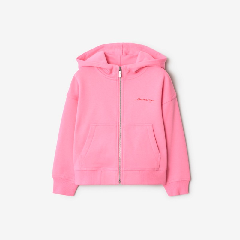 Burberry Sudadera en algodón con capucha y cremalleraPrecio 350 00 € 3-14 años