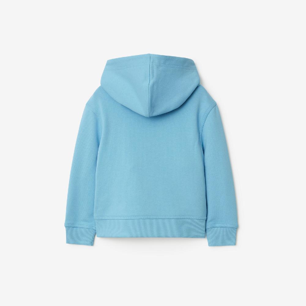 Burberry Sudadera En Algodón Con Capucha Y CremalleraPrecio 350 00 € 3-14 Años