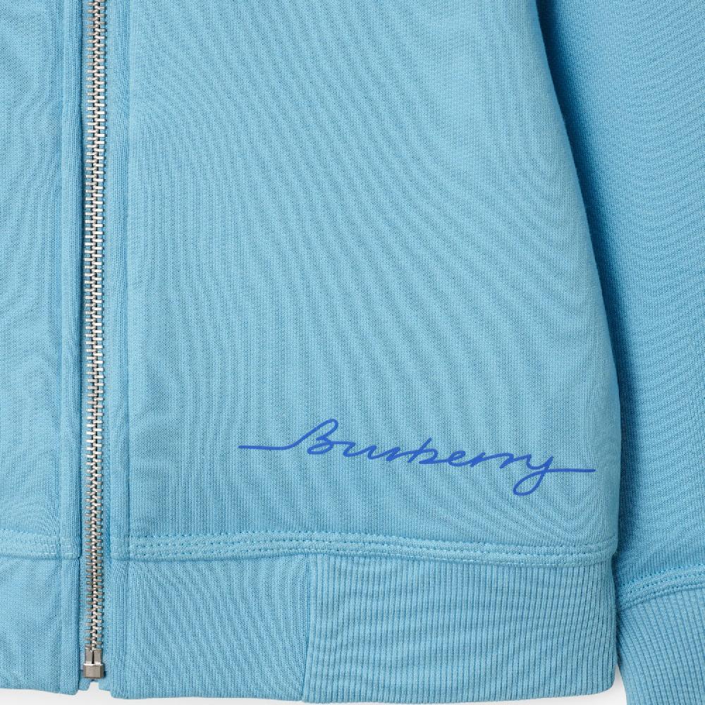 Burberry Sudadera En Algodón Con Capucha Y CremalleraPrecio 350 00 € 3-14 Años