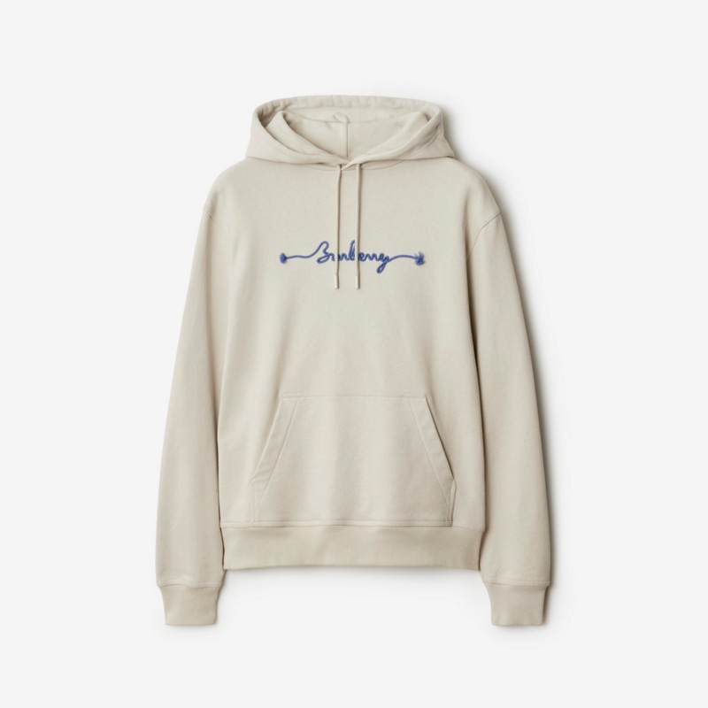 Burberry Sudadera en algodón con capucha y logotipo en cuerdaPrecio 690 00 € Novedades