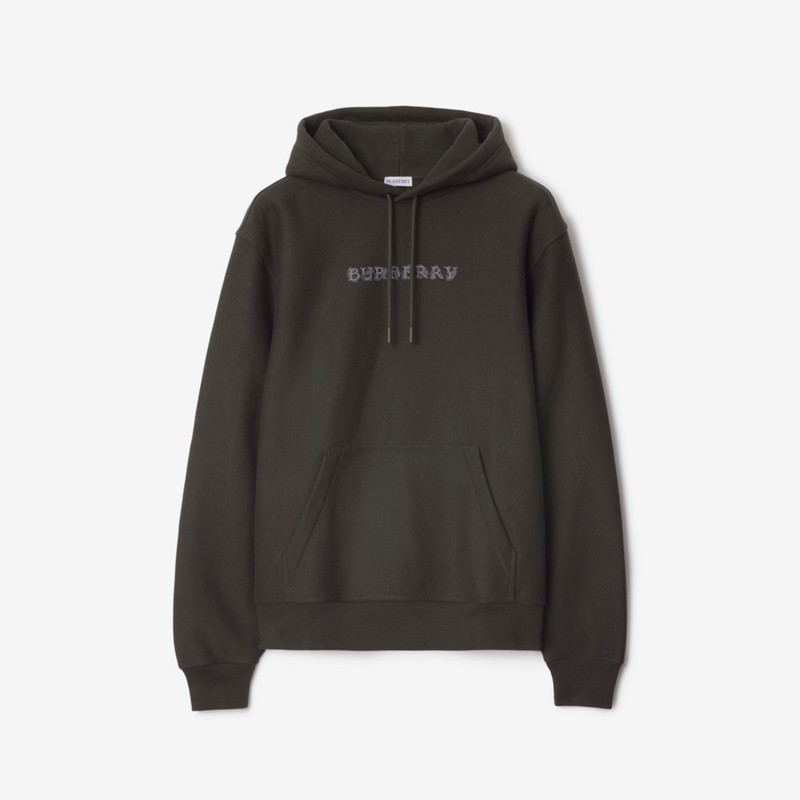 Burberry Sudadera en algodón con capucha y logotipo estilo cachemiraPrecio 820 00 €