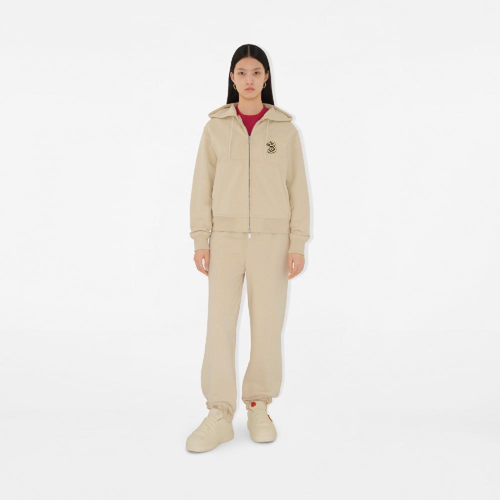 Burberry Sudadera En Algodón Con Cremallera Capucha Y Motivo B SnakePrecio 790 00 € Año Nuevo Lunar