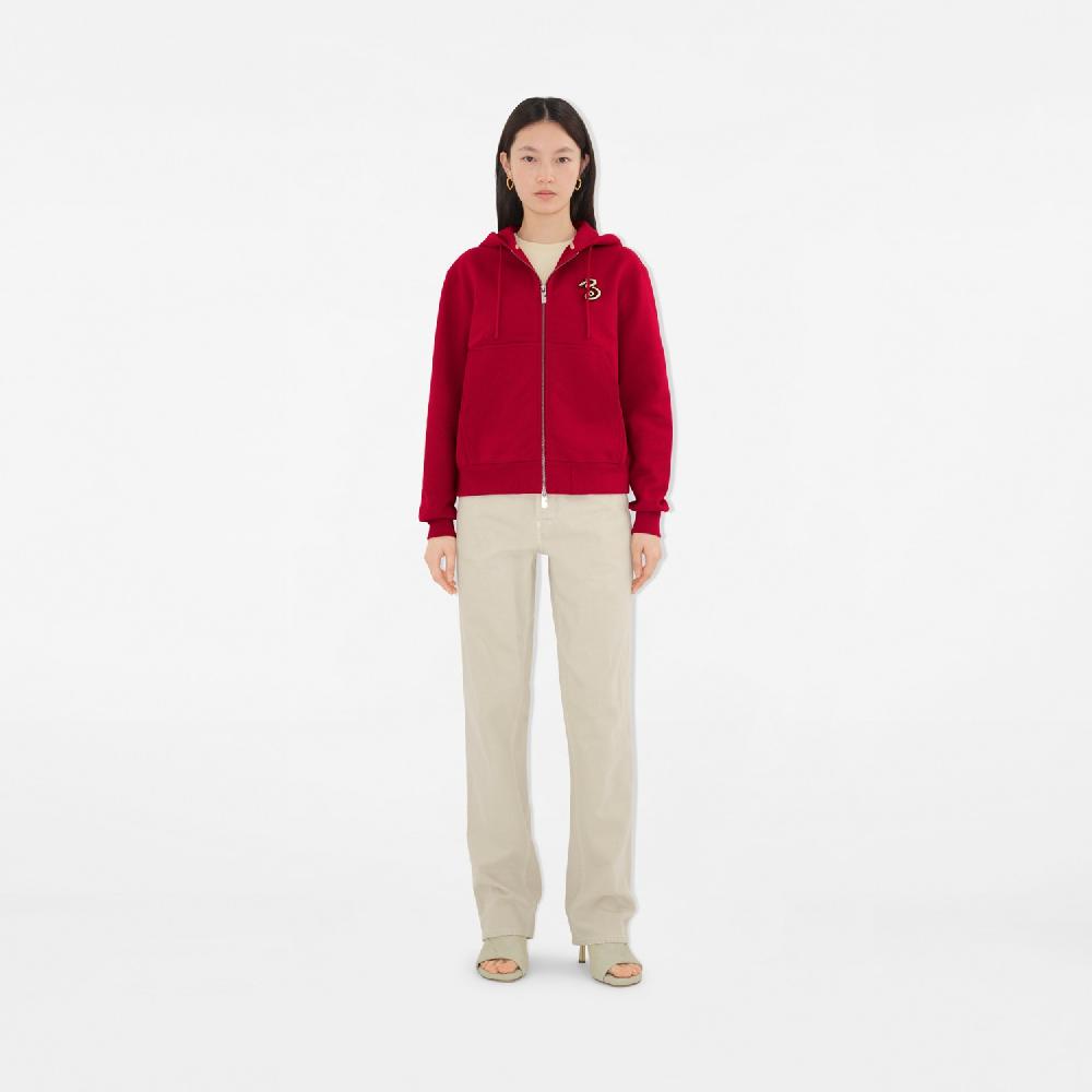 Burberry Sudadera En Algodón Con Cremallera Capucha Y Motivo B SnakePrecio 790 00 € Año Nuevo Lunar