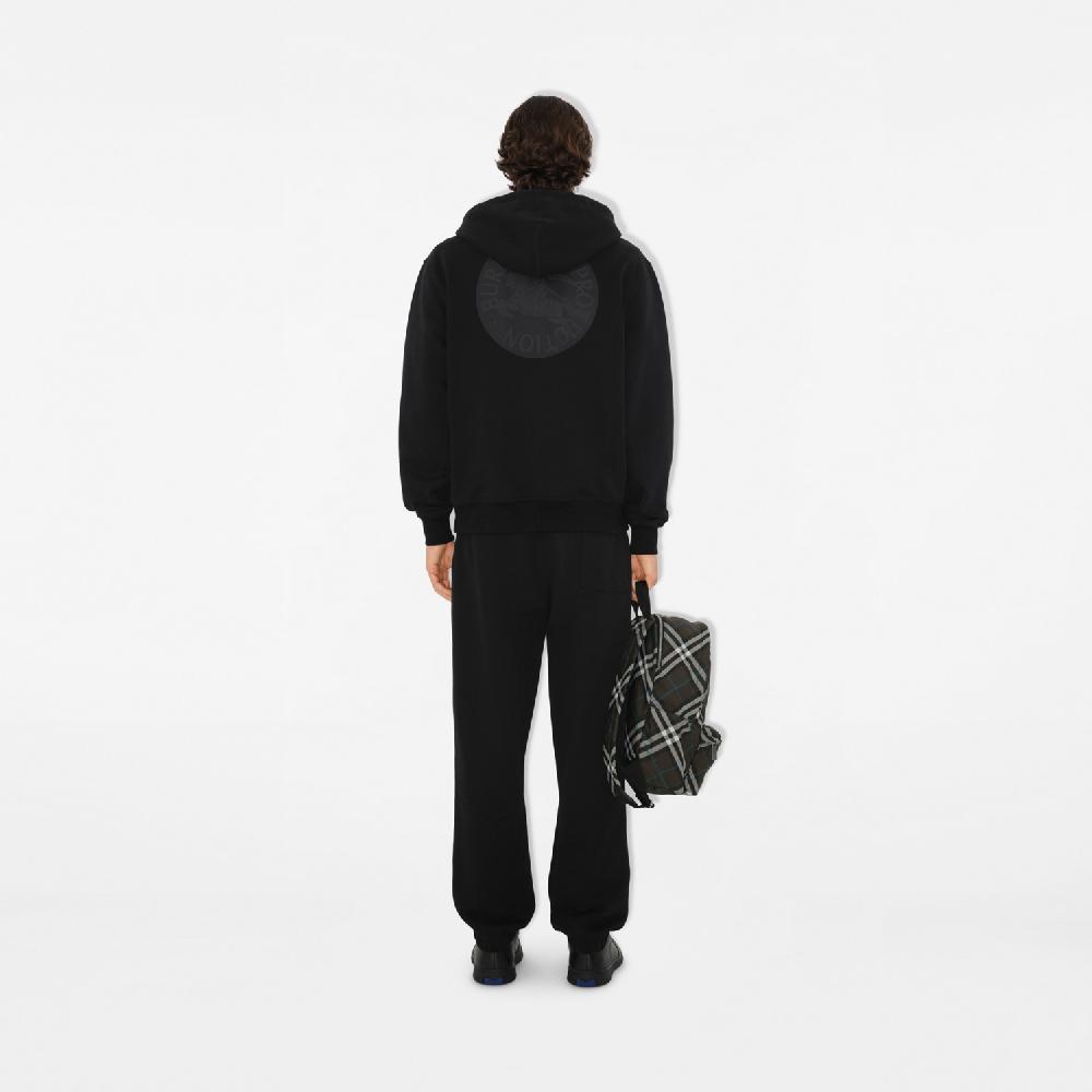 Burberry Sudadera En Algodón Con EKD Capucha Y CremalleraPrecio 660 00 € Novedades