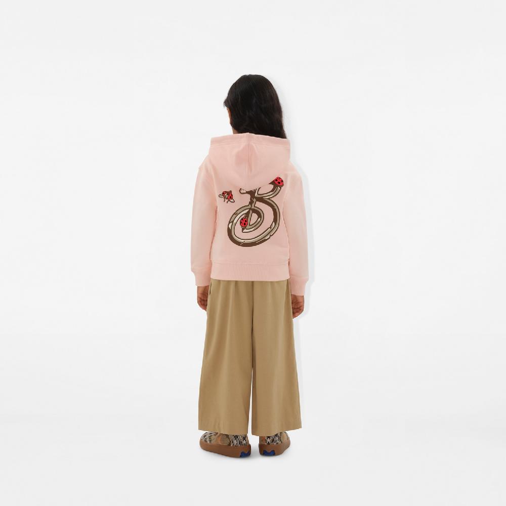 Burberry Sudadera En Algodón Con Mariquitas Capucha Y CremalleraPrecio 350 00 € 3-14 Años
