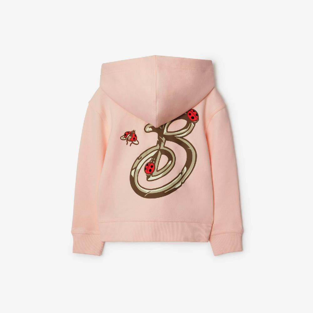 Burberry Sudadera En Algodón Con Mariquitas Capucha Y CremalleraPrecio 350 00 € 3-14 Años