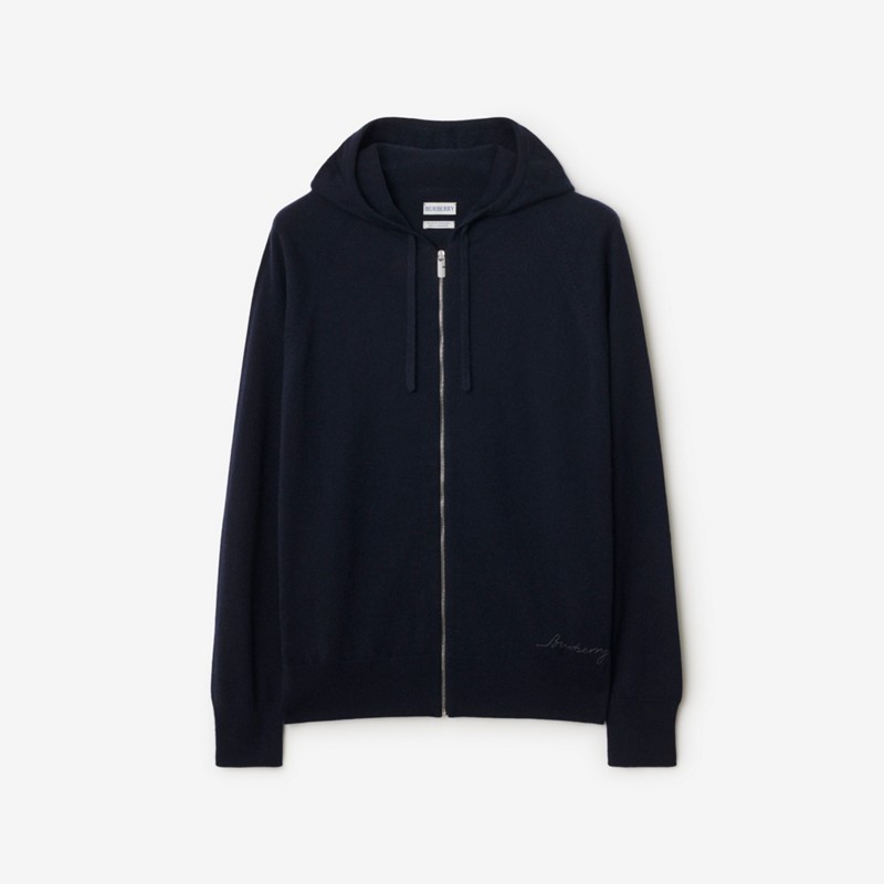 Burberry Sudadera en cachemir con capucha y cremalleraPrecio 990 00 €