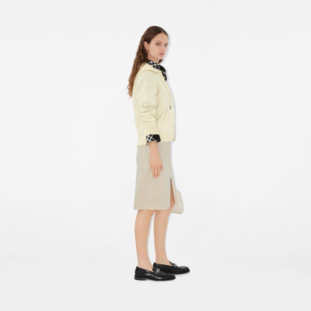 Burberry Sudadera En Lana Y Cachemir Con Capucha Y CremalleraPrecio 1.090 00 €