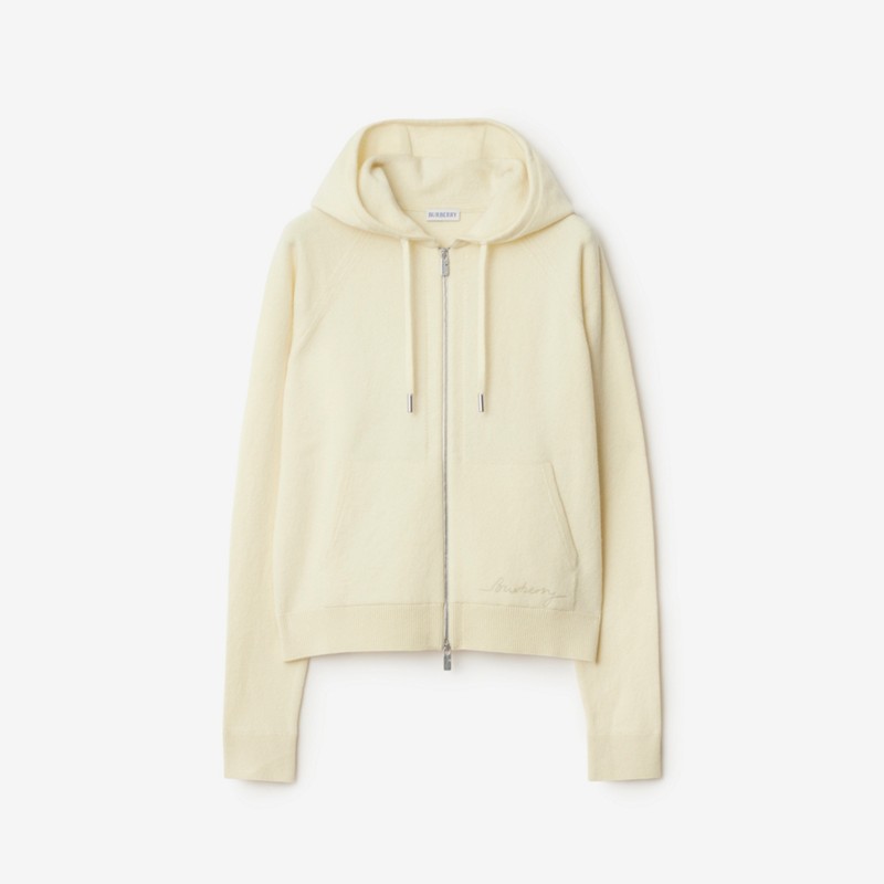 Burberry Sudadera en lana y cachemir con capucha y cremalleraPrecio 1.090 00 €