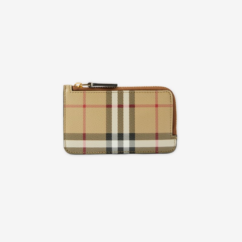 Burberry Tarjetero Check con cremalleraPrecio 270 00 €