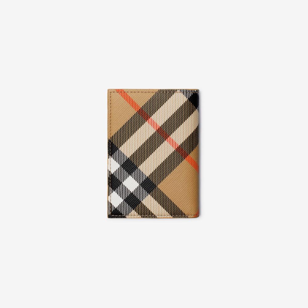 Burberry Tarjetero Plegable CheckPrecio 260 00 € Personalizable Con Iniciales