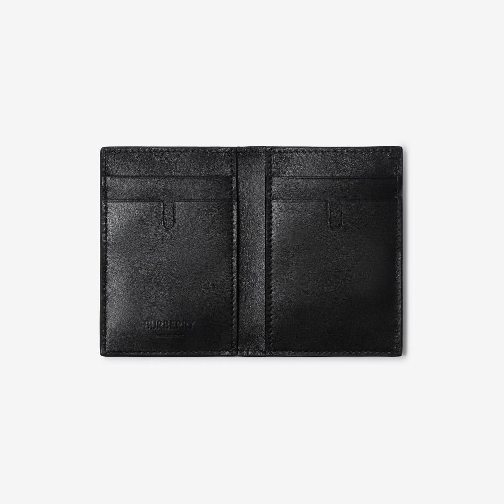 Burberry Tarjetero Plegable Con Cuadros GrabadosPrecio 290 00 € Personalizable Con Iniciales