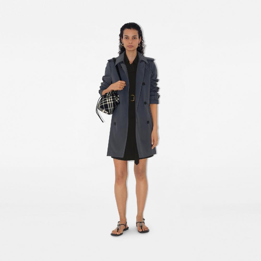 Burberry Trench Coat Corto En Mezcla De AlgodónPrecio 2.190 00 € Novedades