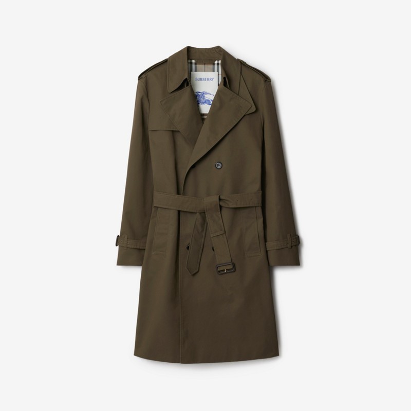 Burberry Trench coat largo en algodón y nailonPrecio 2.590 00 €