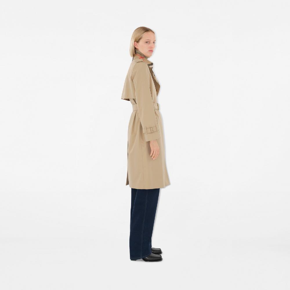 Burberry Trench Coat Largo En Gabardina Con Solapas CheckPrecio 2.250 00 €