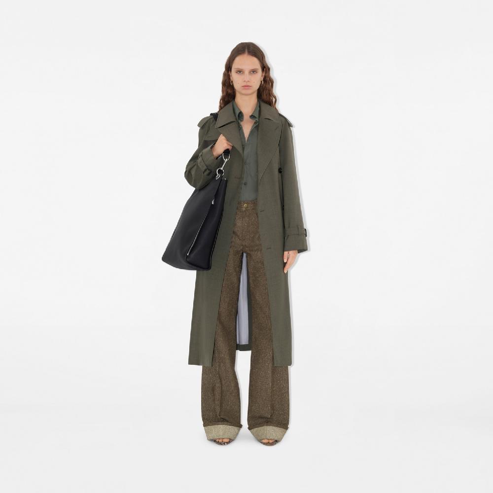 Burberry Trench Coat Largo En Lana ElásticaPrecio 2.590 00 € Novedades