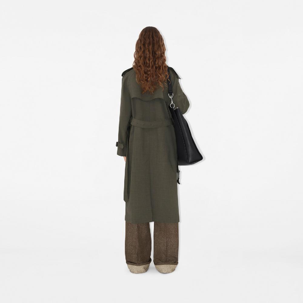 Burberry Trench Coat Largo En Lana ElásticaPrecio 2.590 00 € Novedades