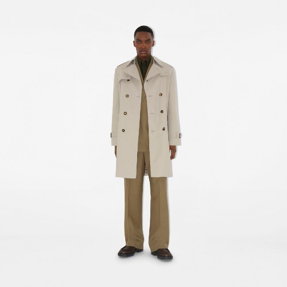 Burberry Trench Coat Largo En Mezcla De AlgodónPrecio 2.190 00 €