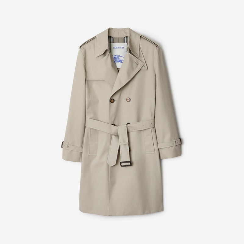 Burberry Trench coat largo en mezcla de algodónPrecio 2.190 00 €