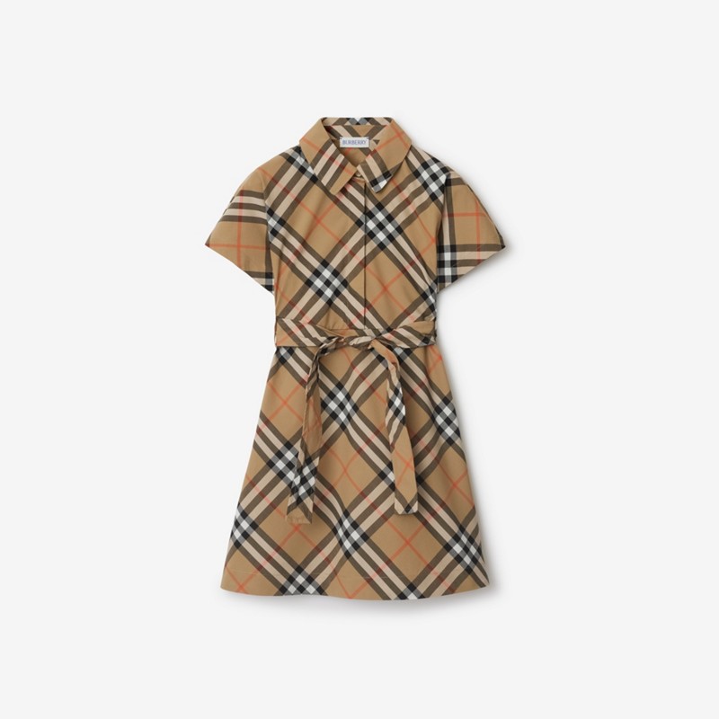 Burberry Vestido camisero en algodón CheckPrecio 450 00 € 3-14 años
