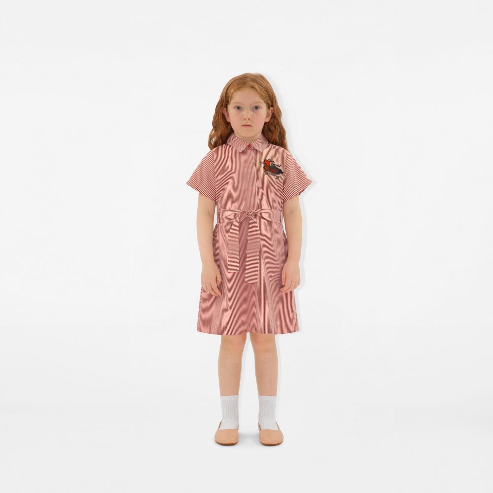Burberry Vestido Camisero En Algodón Con PatoPrecio 450 00 € 3-14 Años
