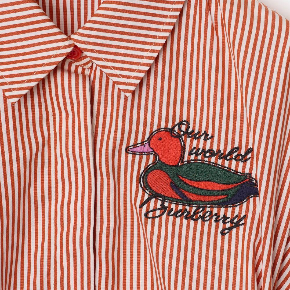 Burberry Vestido Camisero En Algodón Con PatoPrecio 450 00 € 3-14 Años