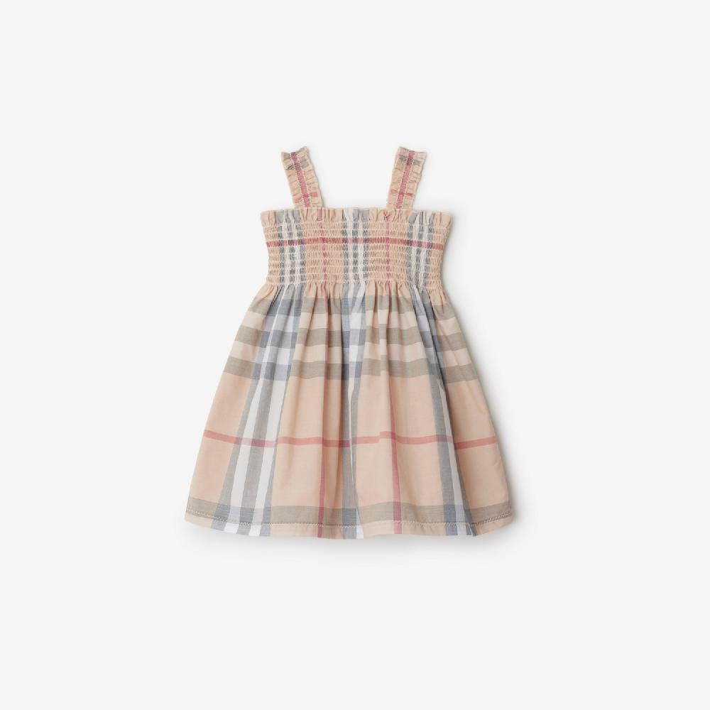 Burberry Vestido En Algodón Check Con CubrepañalPrecio 250 00 € 1-18 Meses