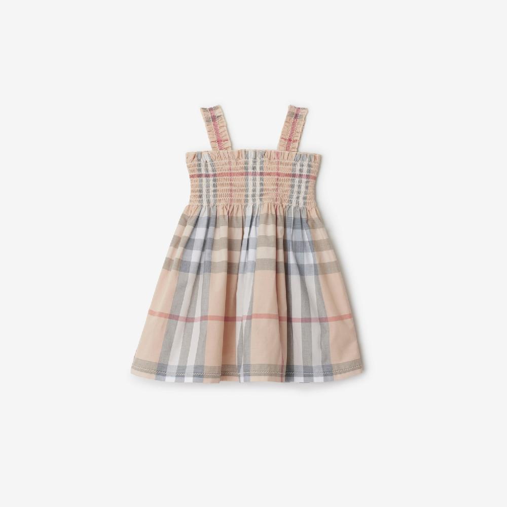 Burberry Vestido En Algodón Check Con CubrepañalPrecio 250 00 € 1-18 Meses