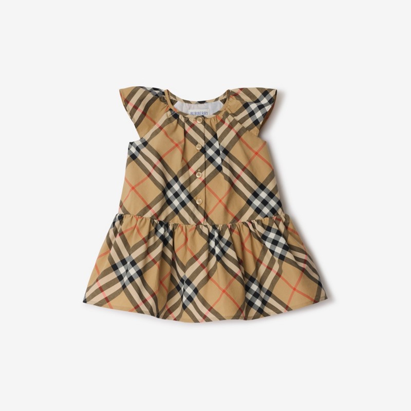 Burberry Vestido en algodón CheckPrecio 350 00 € 6-24 meses