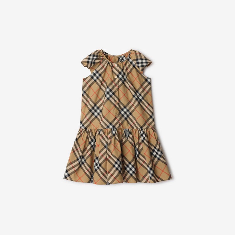 Burberry Vestido en algodón CheckPrecio 380 00 € 3-14 años