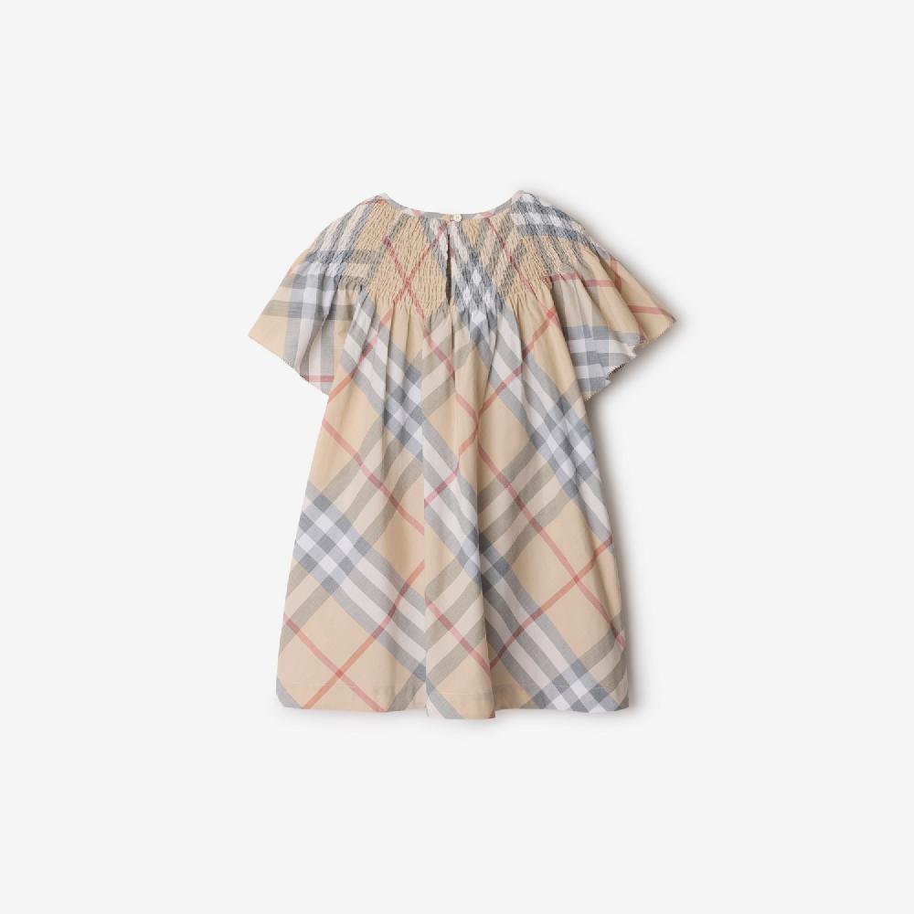 Burberry Vestido En Algodón CheckPrecio 420 00 € 3-14 Años