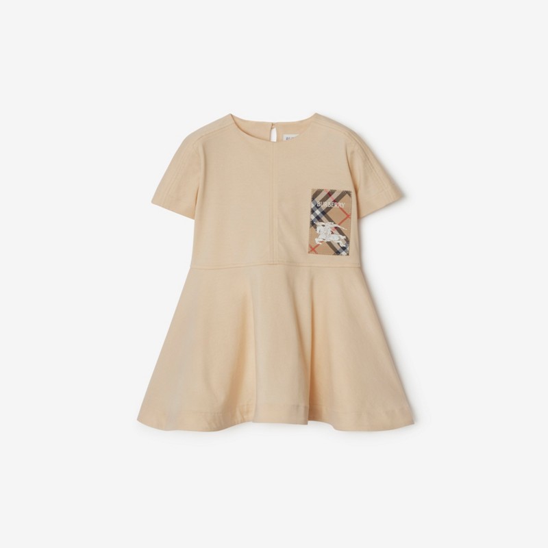 Burberry Vestido en algodón con etiqueta CheckPrecio 240 00 € 6-24 meses
